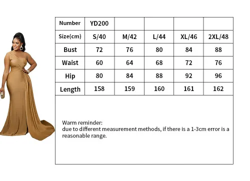 Women's Solid One Shoulder Mermaid Evening Dress