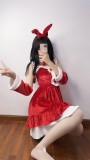 Christmas Womens Costumes Red Party Dress