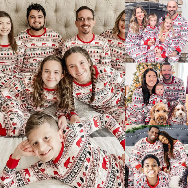 Christmas Family Loungewear Pajamas Set