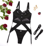 Sexy Black Lingerie Set for Ladies