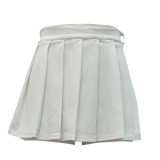 Pleated Fake Skirt Solid Mini Shorts