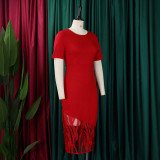 Female Lace Patchwork Sequin Bodycon Dress
