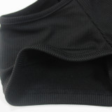 Plus Size Solid Cold Shoulder Short Sleeve Top PU Leather Shorts 2PCS Set
