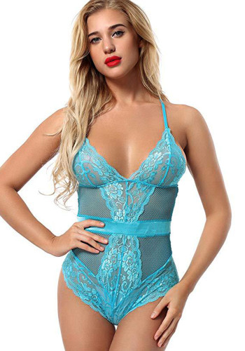 Sexy See Through Lace Teddies Lingerie Night Bodysuit