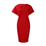 Chic Office Lady Bodycon Pencil Dress