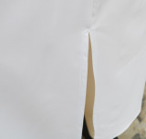 Solid Cutout Low Back Slim Waist Cami Slit Long Dress