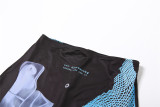 Trendy Digital Printing CroppedTank Top Slim Pants Casual 2PCS Set