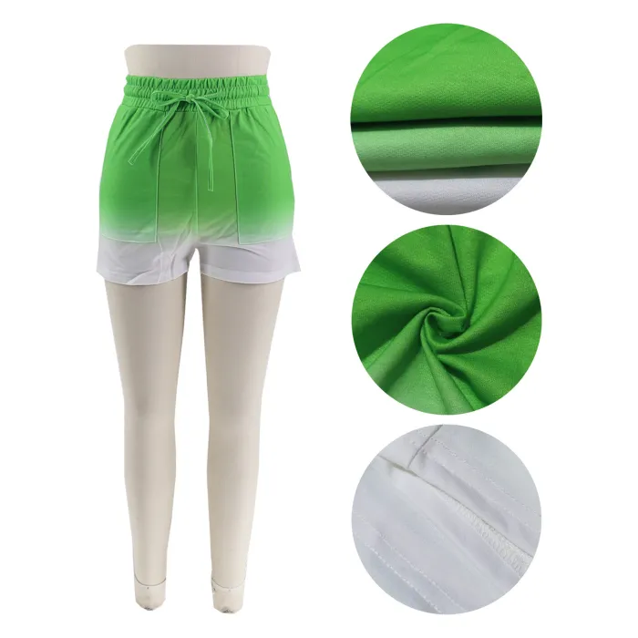 Gradient Fashion Casual Shorts
