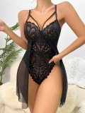 Sexy Lingerie See Through Lace Babydoll