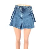 Sexy Denim Mini Skirt with Pocket