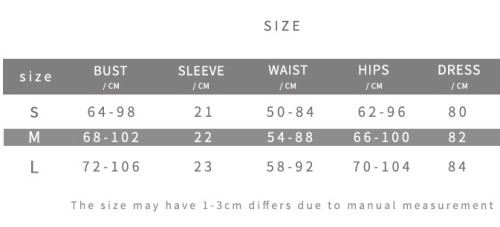 Knitting Contrast Color Short-sleeve Bodycon Dress