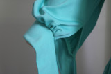 Fashion Casual V-Neck Long Sleeve Ruffle Casual Short Dress