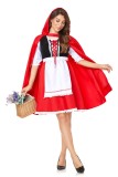 Halloween Costume Little Red Riding Hood Adult Women Cosplay Festival Performance Stage Costume