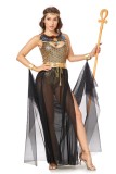 Cleopatra Cosplay Halloween Costume Festival Uniform Egypt Adult Womens Role Play