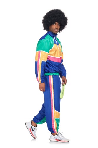 Halloween Adult Costume Cosplay Hip-Hop Retro 70s Rock Music Opera Stage Costume