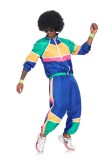 Halloween Adult Costume Cosplay Hip-Hop Retro 70s Rock Music Opera Stage Costume