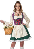 Oktoberfest Munich Halloween Bavarian National Costume Germany Maid Dress