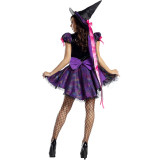 Halloween Witch Costumes Magic Wizard Costume Spider Cos Masquerade Costume