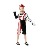 Halloween Costume Kid's Boy and Girl Funny Clown Stage Performance Clothes