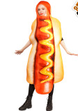 Halloween Carnival Party Role-Play Hot Dog Adult Costumes