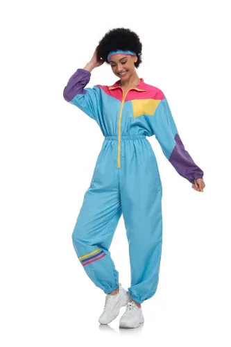 Retro 70s Hip-Hop Cosplay Halloween Costume Adult Rock Music Opera Stage Costume