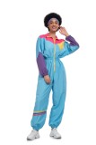Retro 70s Hip-Hop Cosplay Halloween Costume Adult Rock Music Opera Stage Costume