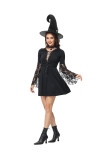 Halloween Costume Wizard Cosplay Short Robe Witch Party Costume