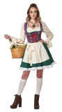 Oktoberfest Munich Halloween Bavarian National Costume Germany Maid Dress