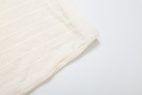 Tassel Irregular Top and Pants Fashion Long Sleeve 2PCS Set