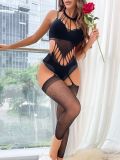 Sexy One-piece Mesh Tight Jumpsuit Body Stocking Sexy Lingerie