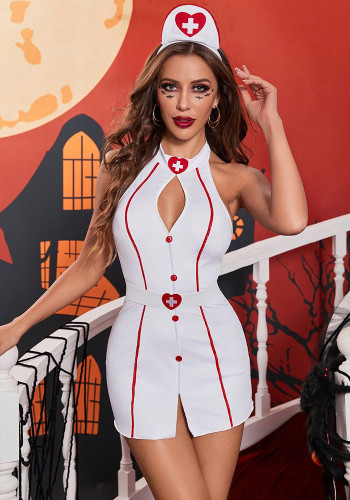 Sexy Night Game Uniform Nurse Cosplay Temptation Sexy Lingerie Set