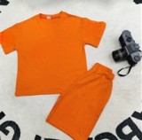Kids Clothing Tracksuit Short Sleeve Top and Shorts Fashion 2PCS Set