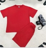 Kids Clothing Tracksuit Short Sleeve Top and Shorts Fashion 2PCS Set