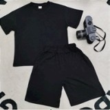 Kids Shorts Set Short Sleeve Top and Shorts Fashion 2PCS Set