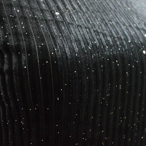 Black Velvet Long Sleeve Sheath Dress