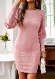 Elegant Slim Fit Knitting Dress
