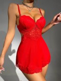 Christmas Womens Underwear Lace Dress sexy lingerie