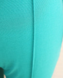 Turndown Collar Button Long Sleeve Flare Jumpsuit