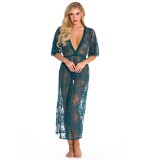 Sexy Lingerie Sexy See Through Lace Robe