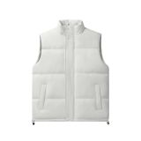 Stand Collar Padded Casual Warm Vest