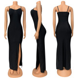 Sexy Cami Long Slit Maxi Dress