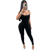 Spring Casual Cami Tight Jumpsuit