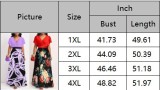 Plus Size Elegant Short Sleeve Patchwork Slim Waist Maxi Dress