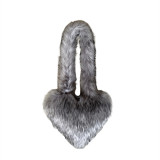 Faux Fur Heart Shaped Bag Vintage Bag