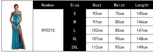 Sexy Off Shoulder Sequined Elegant Slit Formal Party Evening Dress