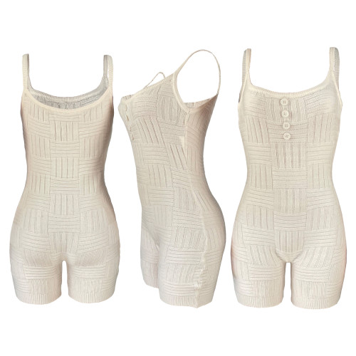 Fashion Sports Knitting Straps Rompers