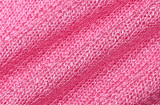 Pink Sexy Round Neck Sleeveless Tassel Dress