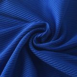 Sleeveless Square Neck Ribbed Low Back Solid Sports Rompers
