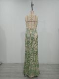Maxi Party Dress Club Sequin Evening Dress