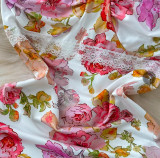 Fashion Floral Print Sexy Low Back Strap Maxi Dress
